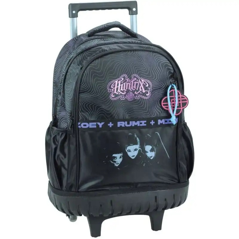 K-pop Demon Hunters Black Premium rolling school bag 5943243