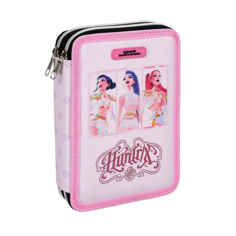 K-pop Demon Hunters Pink Γεμάτη Διώροφη Κασετίνα 5902906