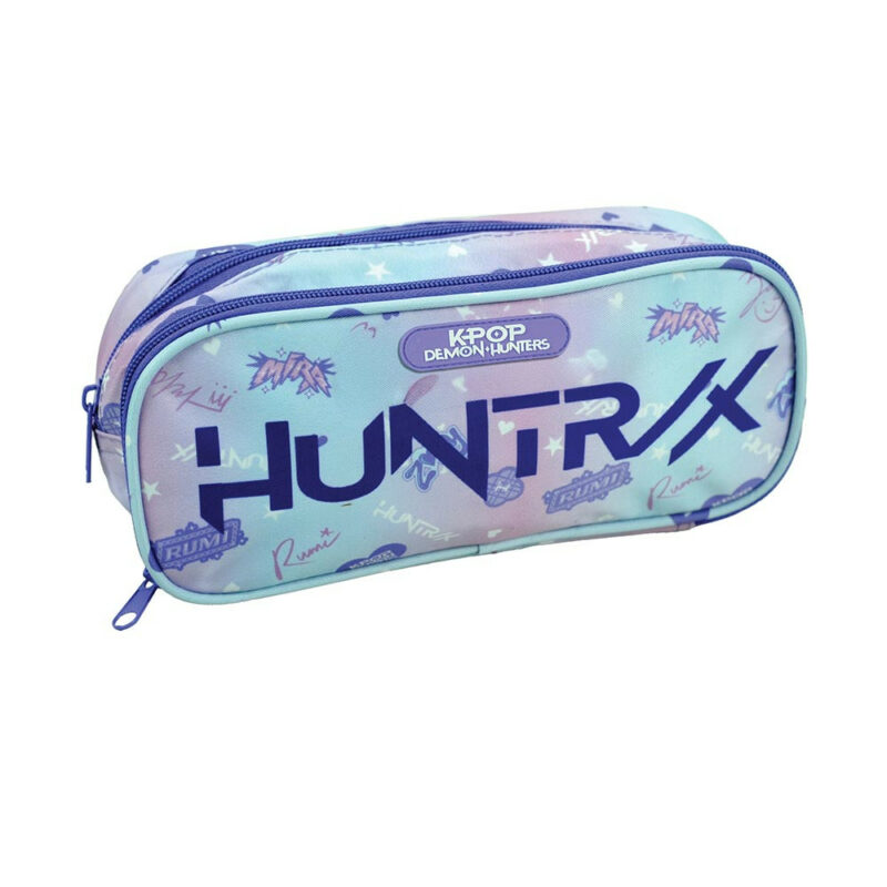 K-pop Demon Hunters Purple Κασετίνα 2 Θηκών 26 cm 5902914