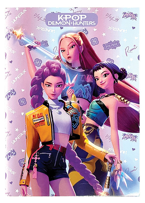 K-pop Demon Hunters Hunters Τετράδιο Σπιράλ με Γραμμές A4 50 Φύλλων 5903978