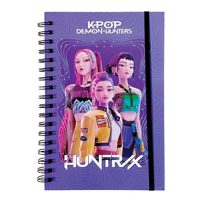 K-pop Demon Hunters Hunter X Τετράδιο Σπιράλ με Γραμμές B5 70 Φύλλων 5903832