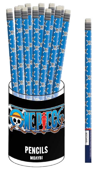 One Piece Skull HB graphite Σετ Μολυβιών Γραφίτη 5896923