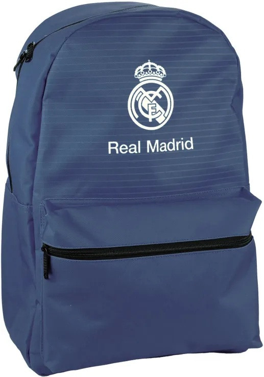 Real Madrid Blue Σχολική Τσάντα Πλάτης με 2 Θήκες 46×30×15 cm 5904778