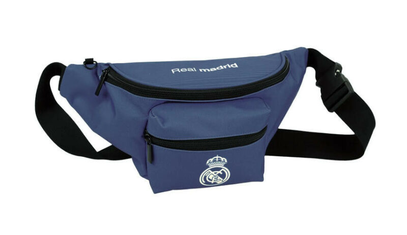 Real Madrid Blue Παιδικό Τσαντάκι Μέσης 15×32×12 cm 5904679