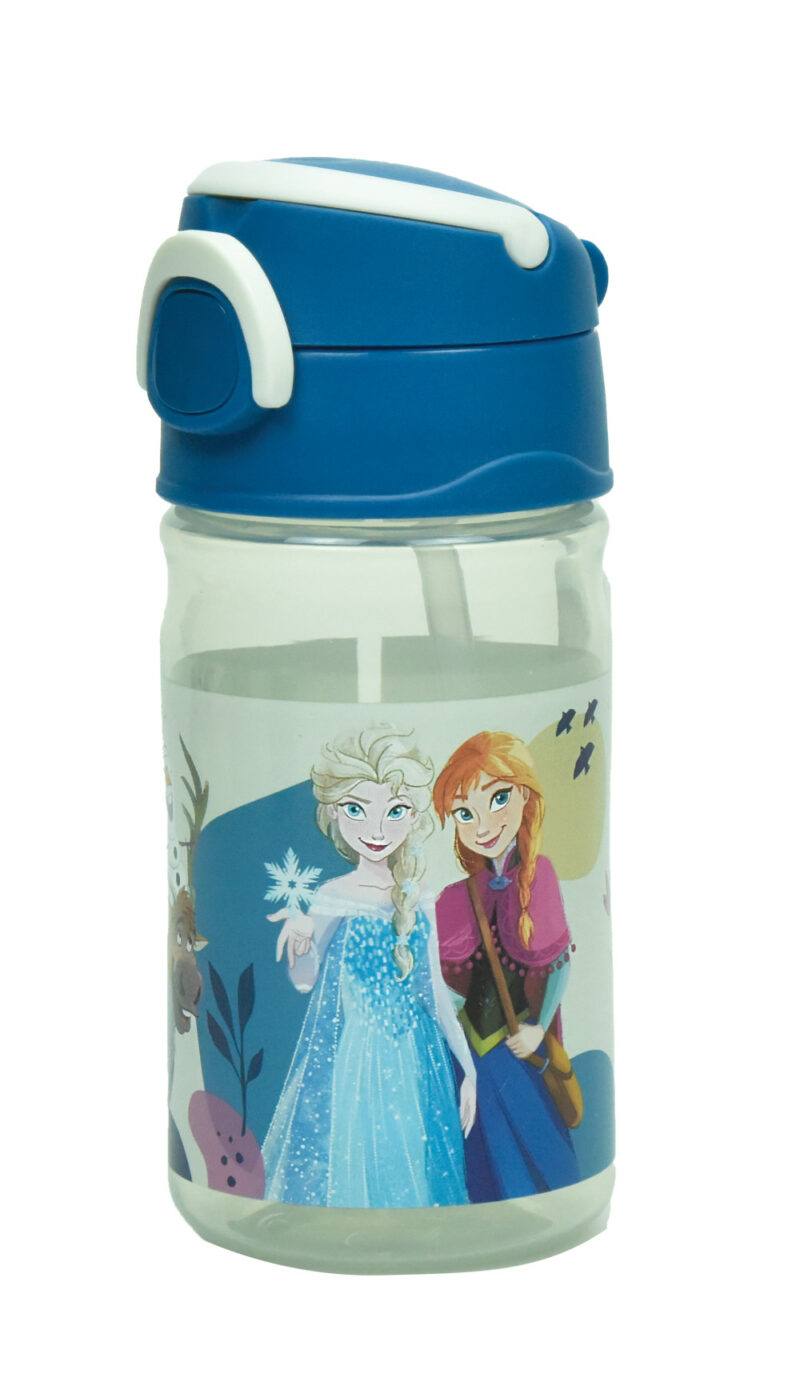 Disney Frozen Together Πλαστικό Παγούρι με Καλαμάκι 350 ml 5898705