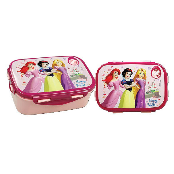 Disney Princess Strong Παιδικό Φαγητοδοχείο 18×13×7 cm 5881834