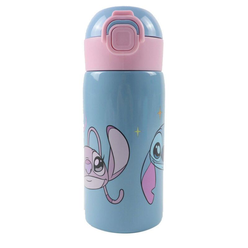 Disney Lilo & Stitch So Sweet Αλουμινένιο Παγούρι με Καλαμάκι 500 ml 5894601