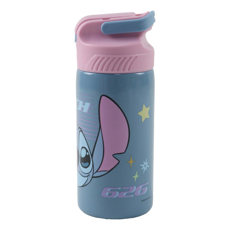 Disney Lilo & Stitch Alien 626 Αλουμινένιο Παγούρι με Καλαμάκι 500 ml 5894090