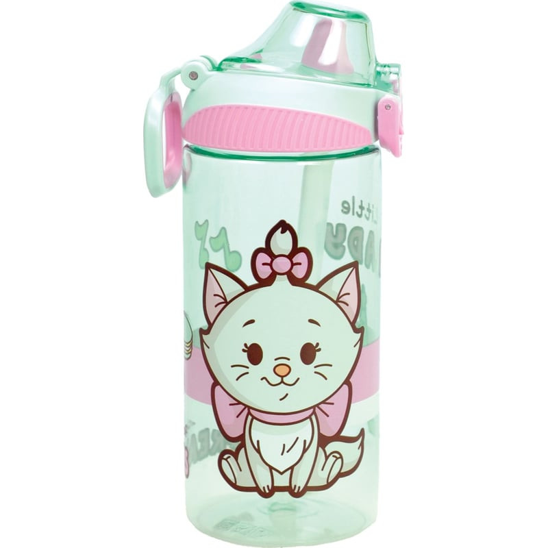 Disney Marie Little Lady Πλαστικό Παγούρι με Καλαμάκι 450 ml 5895027