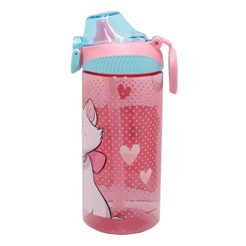 Disney Marie Adorable Πλαστικό Παγούρι με Καλαμάκι 450 ml 5901483