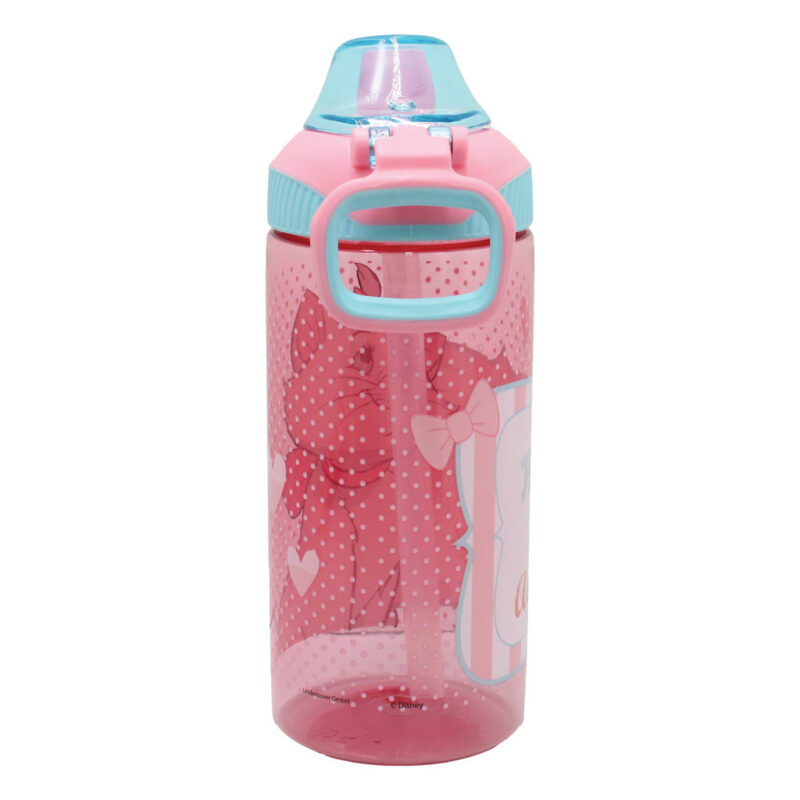 Disney Marie Adorable Πλαστικό Παγούρι με Καλαμάκι 450 ml 5901487