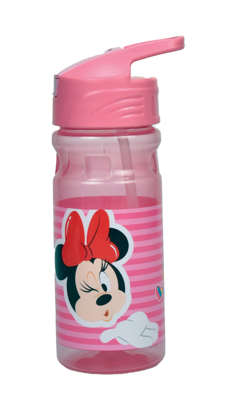 Disney Minnie Wink Πλαστικό Παγούρι με Καλαμάκι 500 ml 5873599
