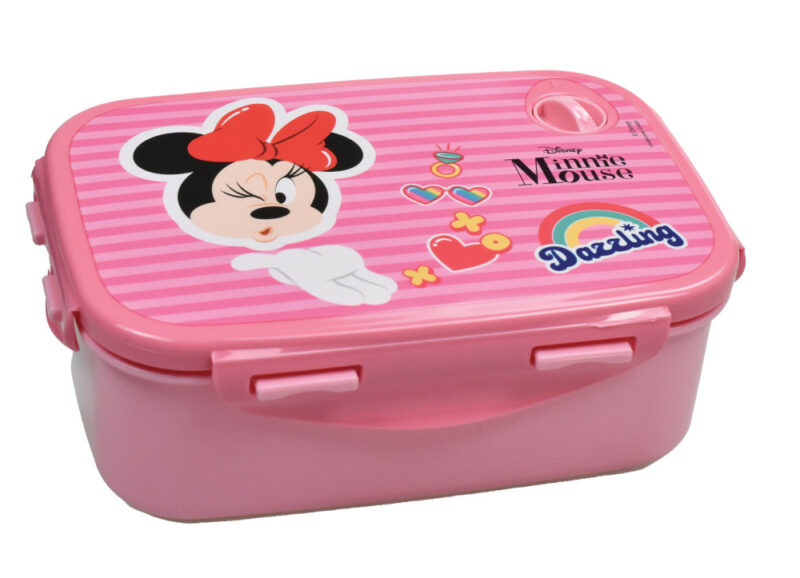 Disney Minnie Wink Παιδικό Φαγητοδοχείο 18×13×7 cm 5897589