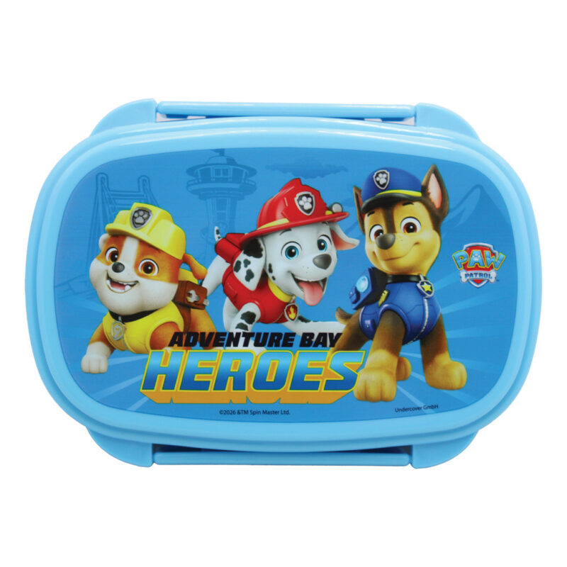 Paw Patrol Best Team Σετ Φαγητοδοχείου και Παιδικών Μαχαιροπίρουνων 18×13×6 5894684