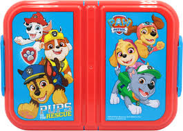 Paw Patrol Pups Rescue Παιδικό Φαγητοδοχείο Πολλαπλών Θέσεων 18×14×6 cm Χωρίς BPA 5886487