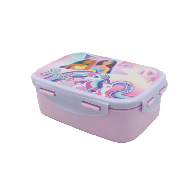 Barbie Unicorn Παιδικό Φαγητοδοχείο 18×13×7 cm 5873166