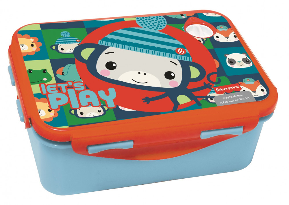 Fisher-Price Animals Παιδικό Φαγητοδοχείο 18×13×7 cm