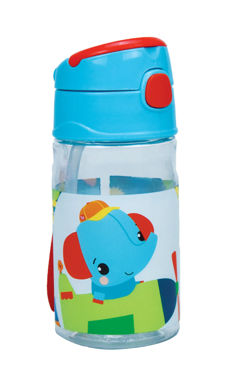 Fisher-Price Animals Πλαστικό Παγούρι με Καλαμάκι 350 ml 5873601