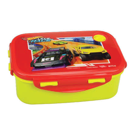 Hot Wheels Race Παιδικό Φαγητοδοχείο 18×13×7 cm 5894677