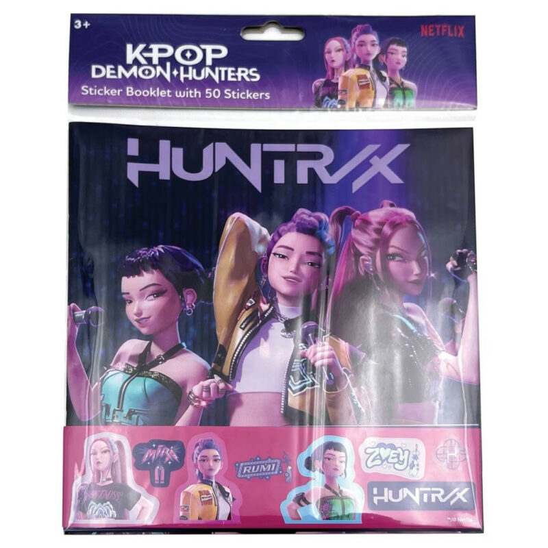 K-pop Demon Hunters Hunter X Άλμπουμ με 50 Αυτοκόλλητα 20×26 cm 5903611