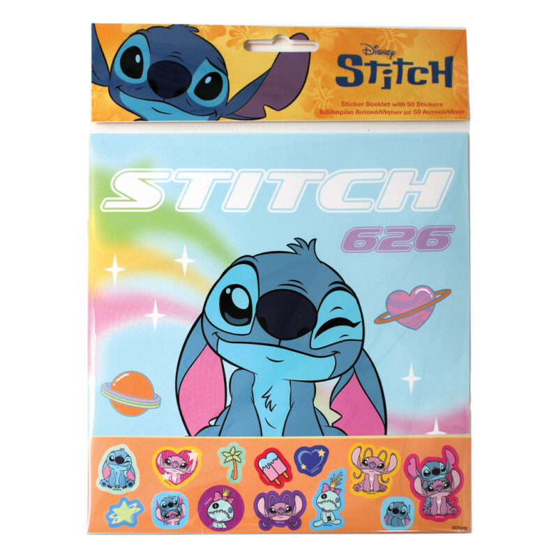 Disney Lilo & Stitch Universe Σετ Αυτοκόλλητων 50 Τεμαχίων 20×26 cm 5896727