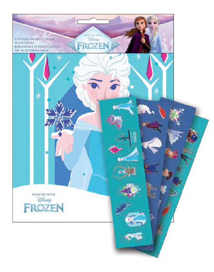 Disney Frozen Σετ Αυτοκόλλητων 50 Τεμαχίων 20×26 cm 5894327