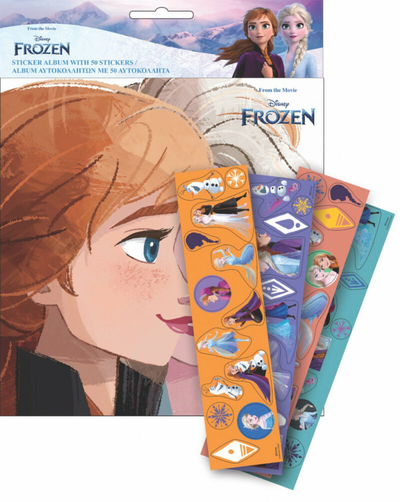 Disney Frozen Glamor Σετ Αυτοκόλλητων 50 Τεμαχίων 5894329