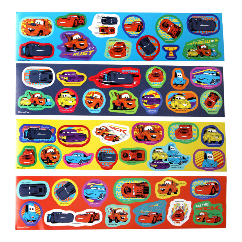 Disney Cars Ready Σετ Αυτοκόλλητων 50 Τεμαχίων 20×26 cm 5894994