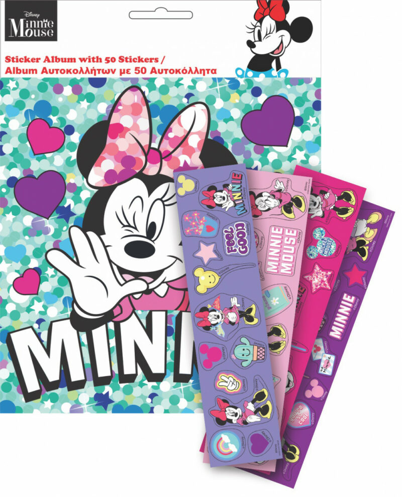 Disney Minnie Looking Σετ Αυτοκόλλητων 50 Τεμαχίων 5894344