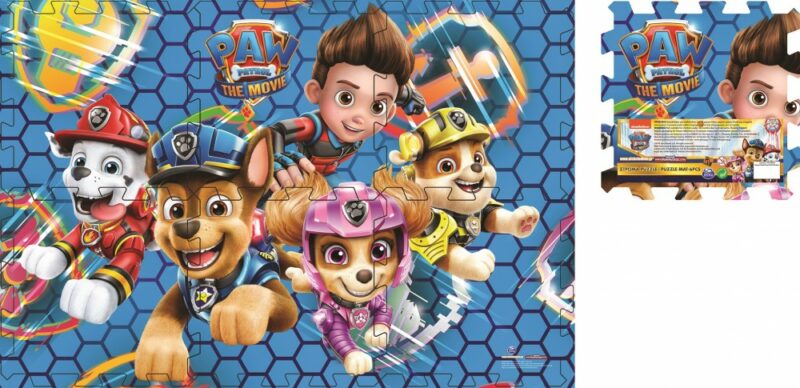Paw Patrol Movie Αφρώδες Puzzle Δαπέδου 6 Τεμαχίων 5883601