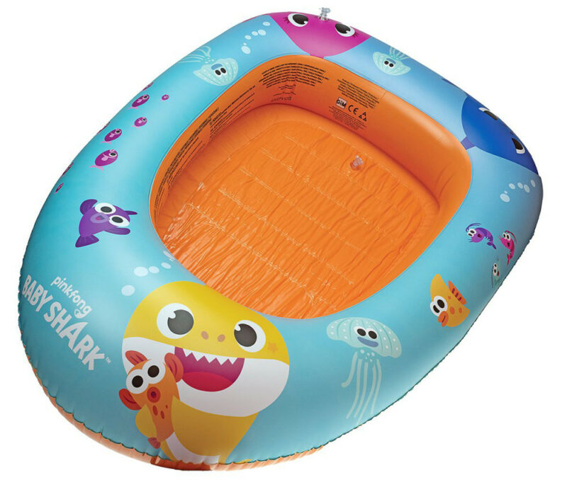 Baby Shark Adventure Φουσκωτή Βάρκα 102×69 cm 5884234