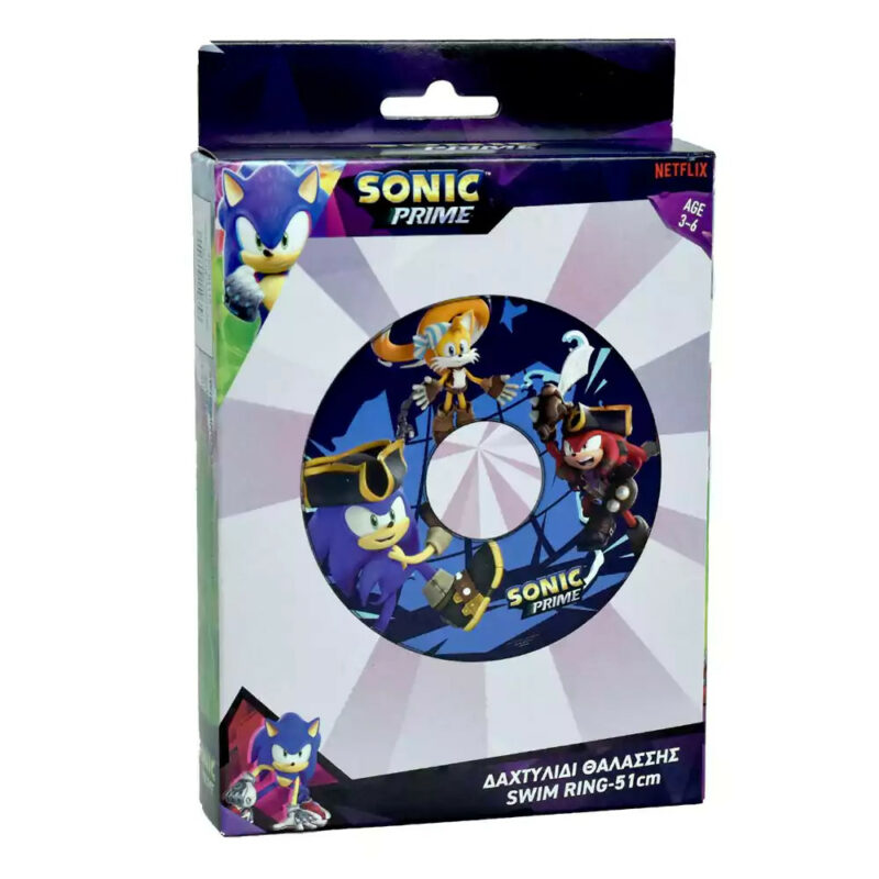 Sonic the Hedgehog Prime Παιδικό Σωσίβιο 51 cm 5899087