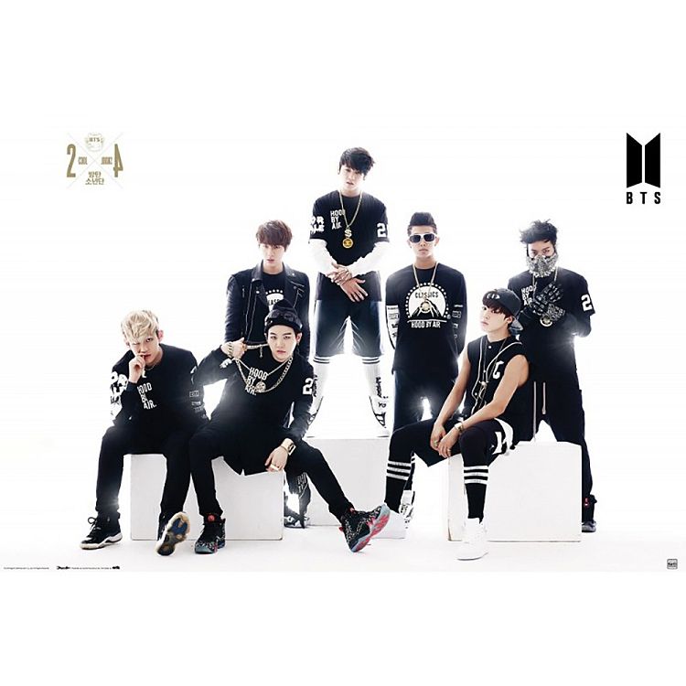 Αφίσα 61Χ91,5εκ. BTS Black & White