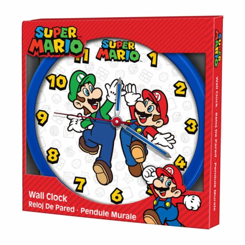 Ρολόι τοίχου Super Mario και Luigi 6084441