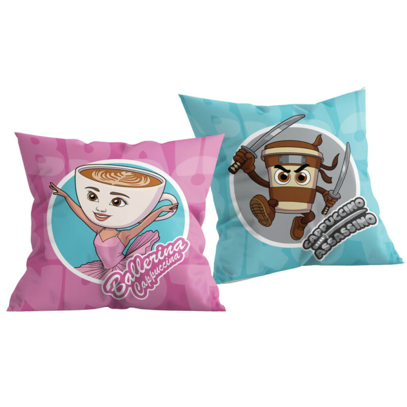 Brainrot Fun Duo Διακοσμητικό μαξιλάρι 40×40 cm 5894970