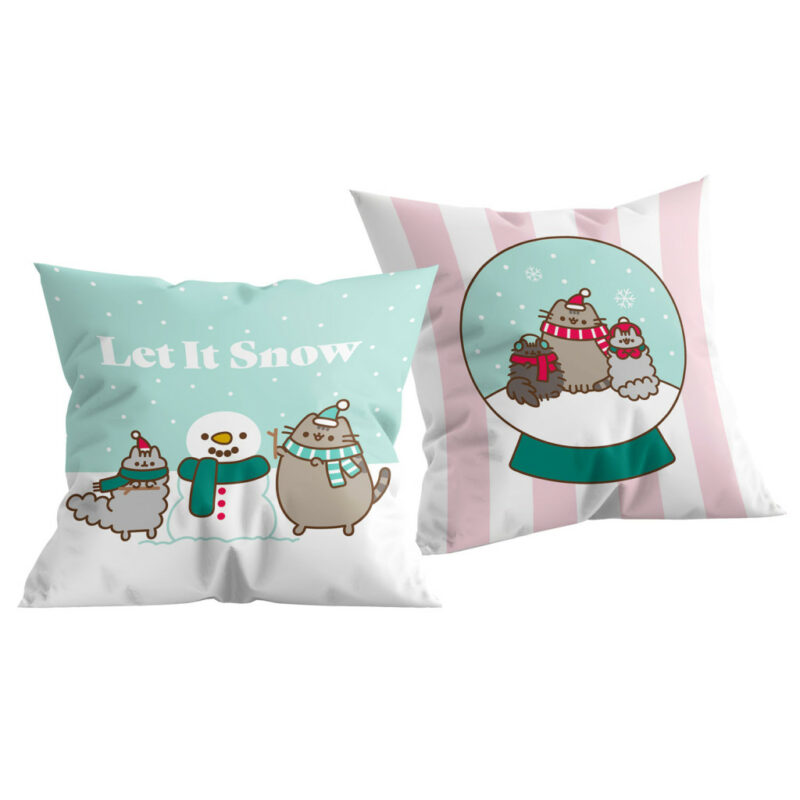 Pusheen Let It Snow Διακοσμητικό μαξιλάρι 40×40 cm 5905286