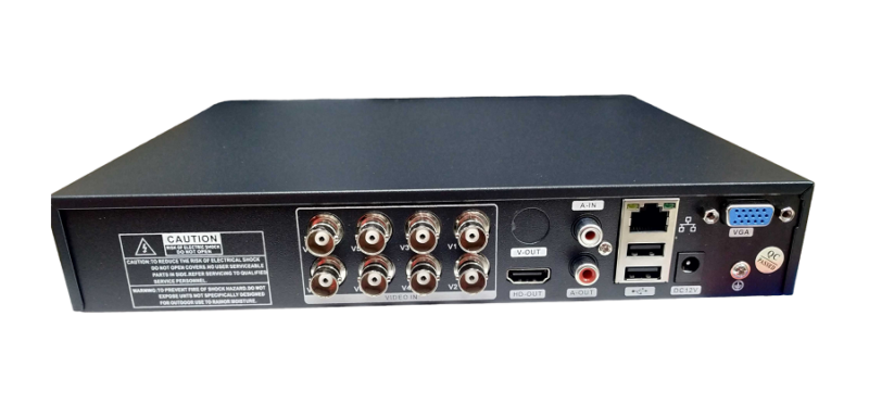 Καταγραφικό δικτύου με 8 κάμερες – CCTV Security Recording System – POE - 080067