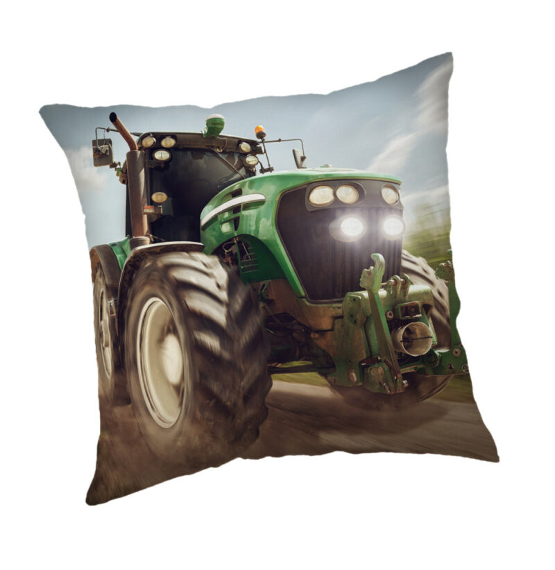 Tractor Green Παιδική διακοσμητική μαξιλαροθήκη 45×45 cm 5872670