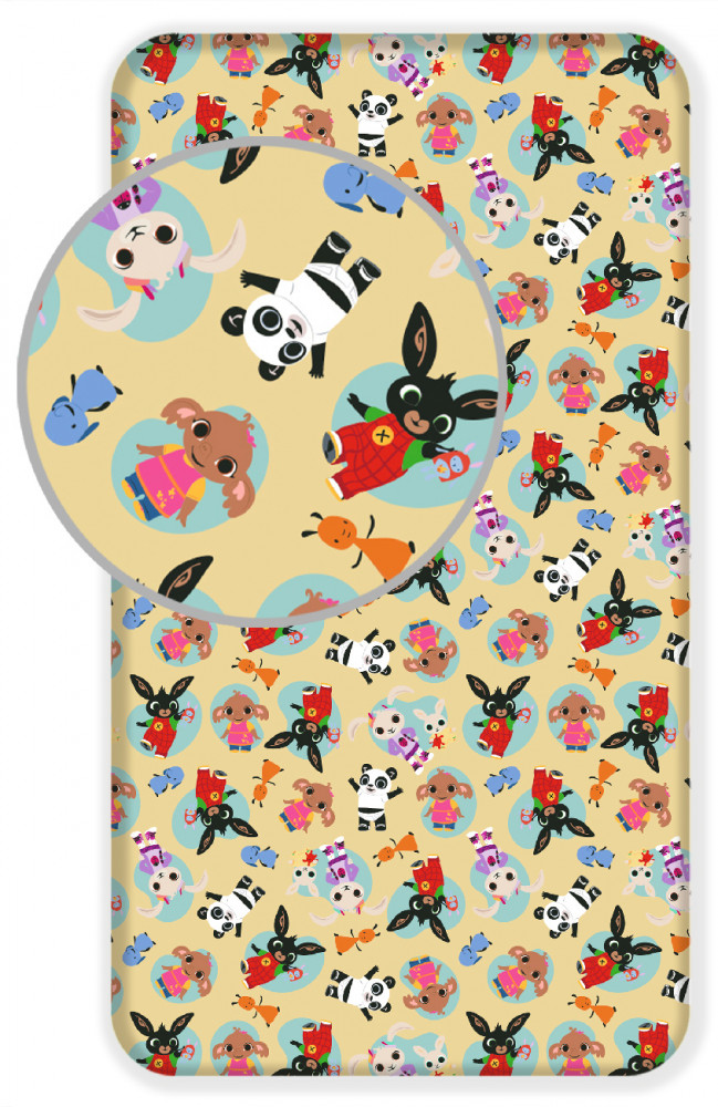 Bing fitted sheet 90×200 cm 6032561