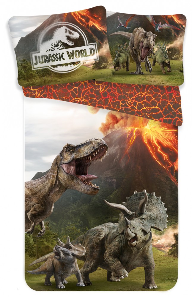 Jurassic World Lava bedding set 140×200 cm 6032419