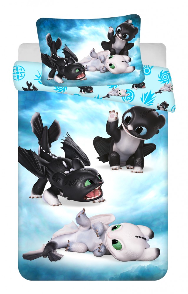 How To Train Your Dragon Babies Children’s Bedding Set 100x135cm 6032549