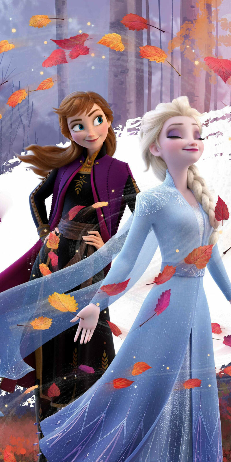 Disney Frozen Leaves Πετσέτα Μπάνιου & Θαλάσσης 100% Βαμβάκι 70×140 cm 5926622