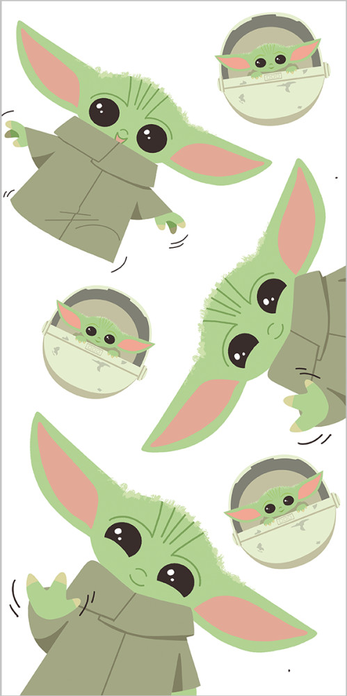 Star Wars Baby Yoda Πετσέτα Μπάνιου & Θαλάσσης 100% Βαμβάκι 70×140 cm 5903975