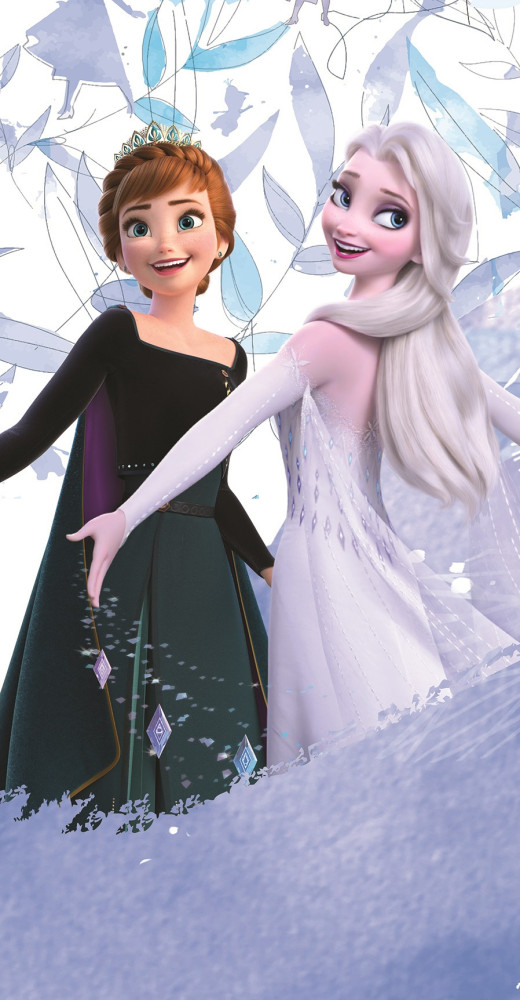 Disney Frozen Wonderland Πετσέτα Μπάνιου & Θαλάσσης 100% Βαμβάκι 70×140 cm 5898185