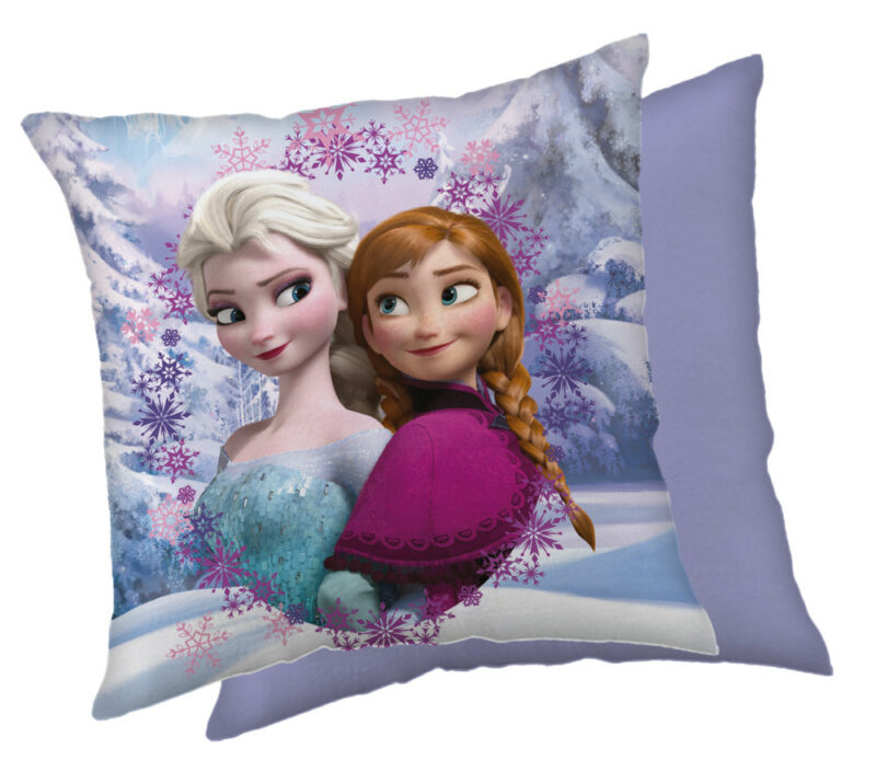 Disney Frozen Frame Βελούδο Παιδική διακοσμητική μαξιλαροθήκη 40×40 cm 5897160