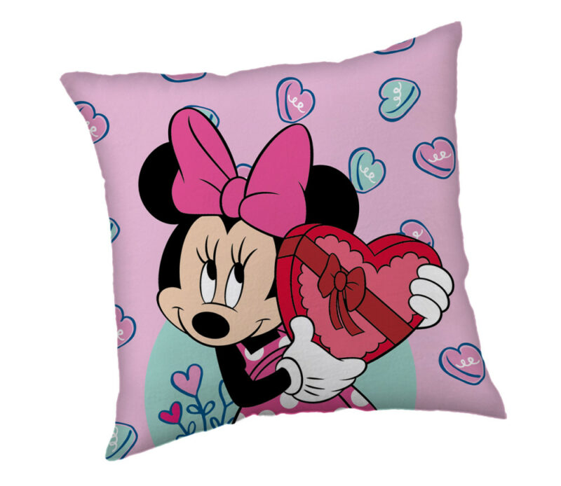Disney Minnie Purple Βελούδο Παιδική διακοσμητική μαξιλαροθήκη 40×40 cm 5897166
