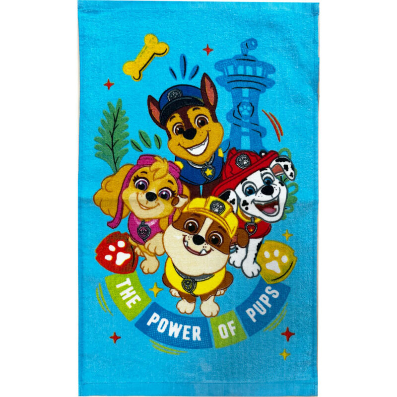 Paw Patrol Pups Power Παιδική Πετσέτα Χεριών – Προσώπου 30×50 cm 5896560