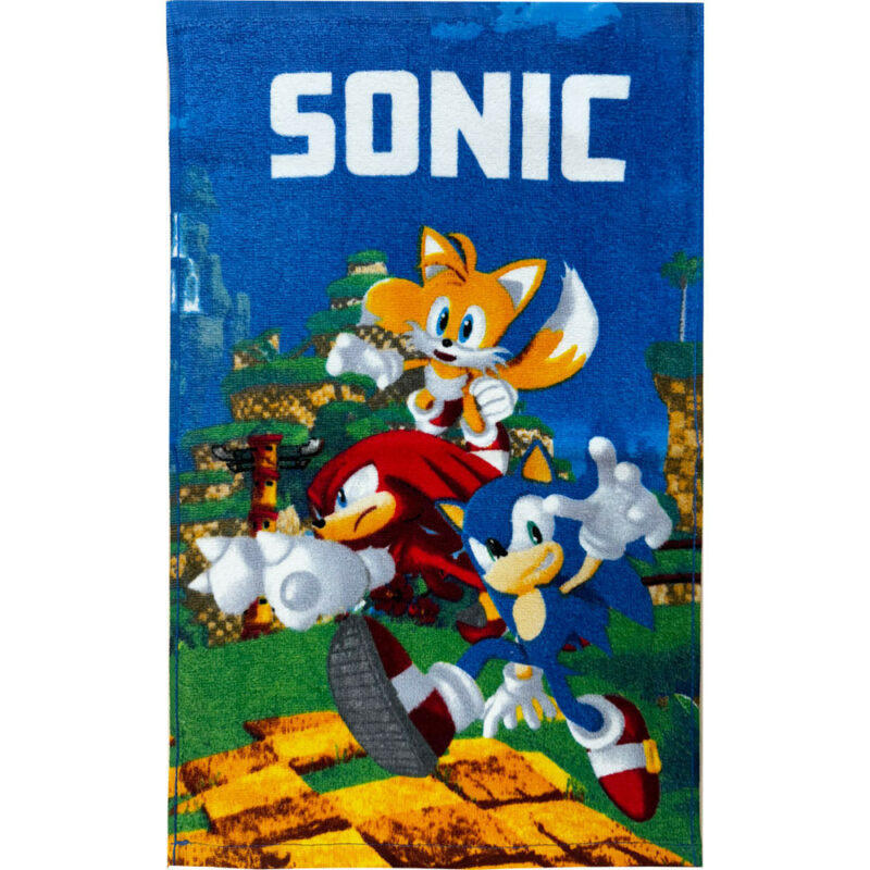 Sonic the Hedgehog Speed Παιδική Πετσέτα Χεριών – Προσώπου 30×50 cm 5896607