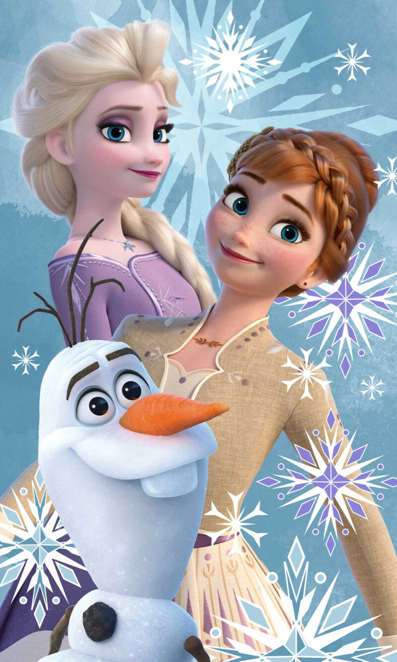 Disney Frozen Olaf and the Sisters Παιδική Πετσέτα Χεριών – Προσώπου 30×50 cm 5896474