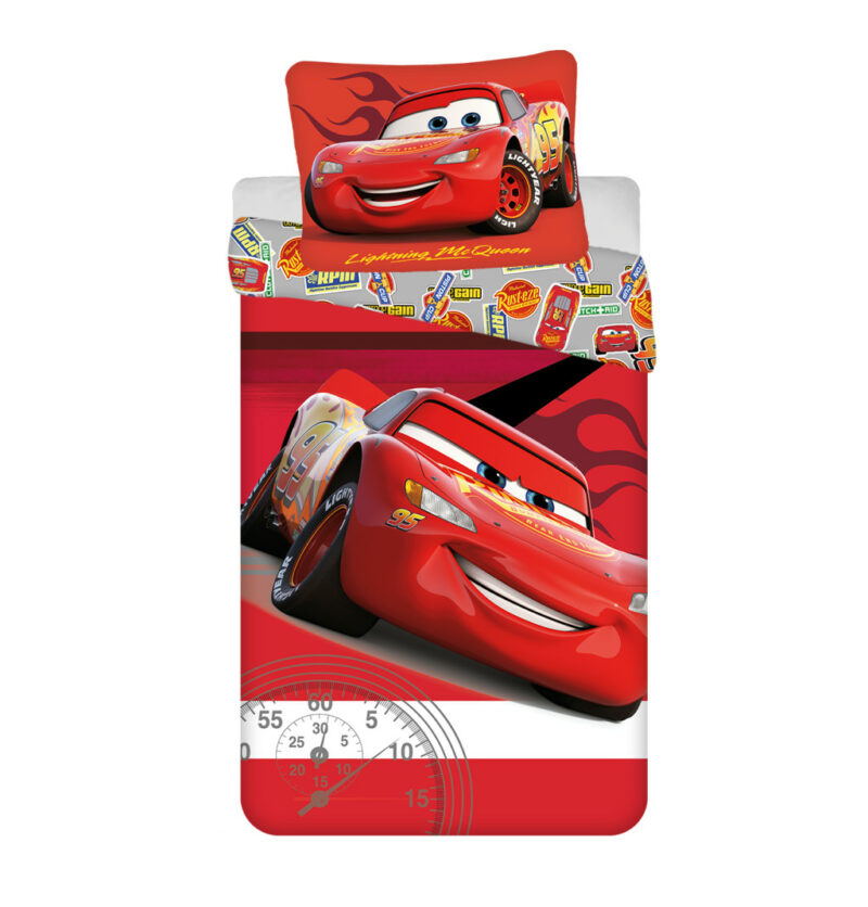 Disney Cars Legend Σετ Μονή Παπλωματοθήκη Βαμβακερή 2 Τεμαχίων 140×200 και 70×90 cm 5905503